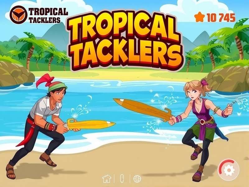 Tropical Tacklers Multiplayer Gameplay